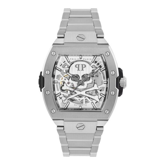 Philipp Plein The $keleton 2.0 Automatic Watch Silver Mens